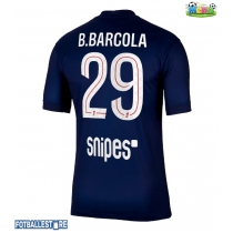 Paris Saint-Germain Bradley Barcola #29 Hjemmedrakt 2025-26 Kortermet
